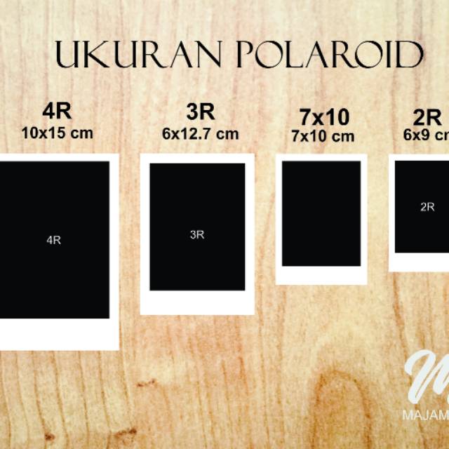 Desain Layout Dan Ukuran Foto POLAROID Lengkap Dengan 49 OFF