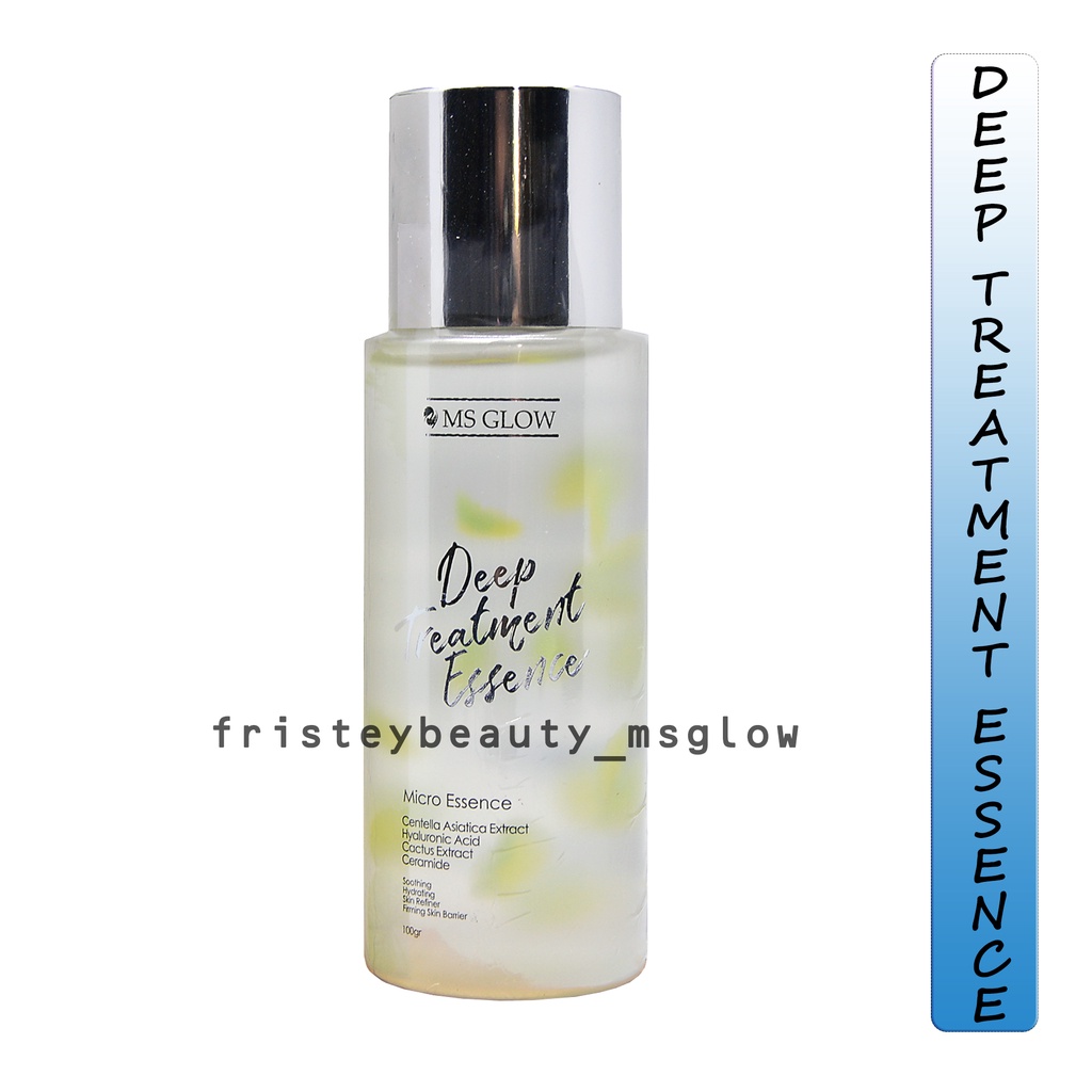 Cara Pakai Deep Treatment Essence Ms Glow Yang Benar Off