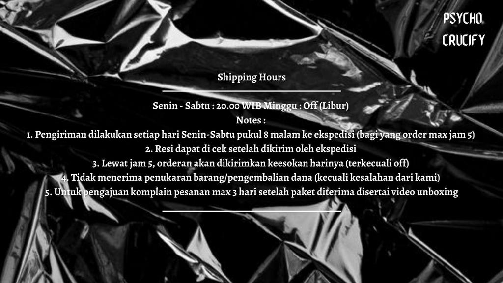 Produk Psycho Crucify Shopee Indonesia