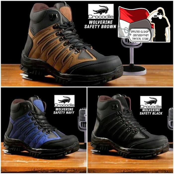 Sepatu store safety wolverine