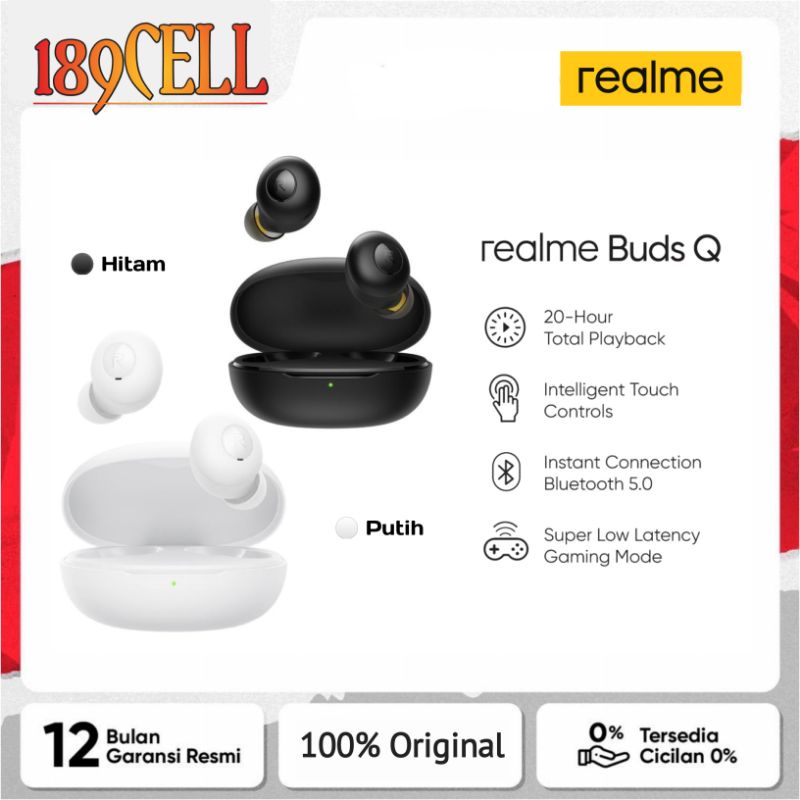 realme Buds Q Original Garansi Resmi REALME Indonesia