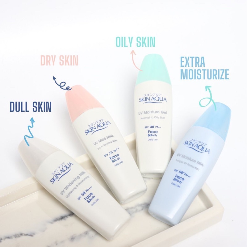 Jual BPOM SKIN AQUA UV MOISTURE MILK SPF 50 UV MOISTURE GEL