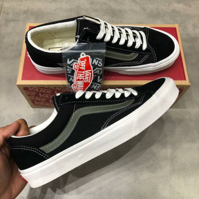 Vans style 36 shop vintage sport black