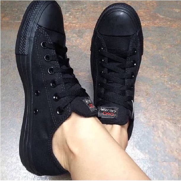 Converse full sale black original