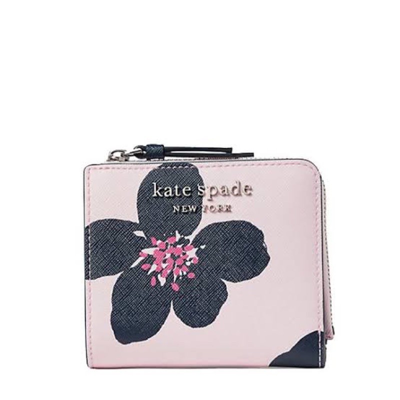 Kate spade wallet online with flowers