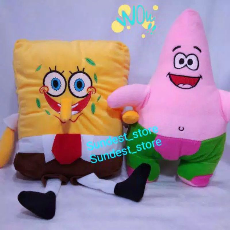 Jual Boneka Spongebob dan Patrick Star Unofficial. Boneka Patrik. Boneka  Petrik. Boneka Sponbob. | Shopee Indonesia