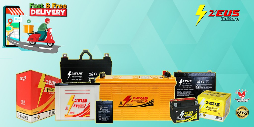 Produk Zeus Battery Official Store | Shopee Indonesia