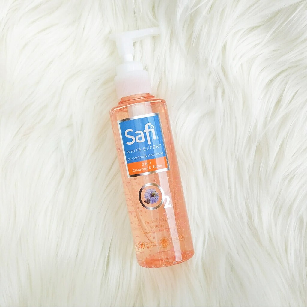 Jual Safi White Expert Oil Control Anti Acne 2 in 1 Cleanser