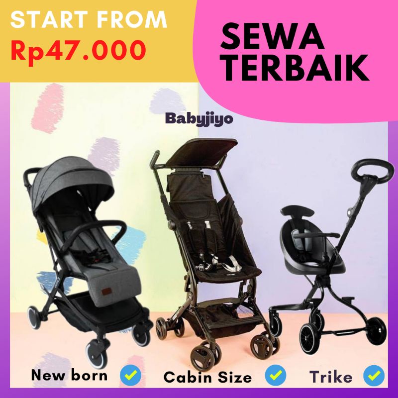 Cabin cheap stroller size