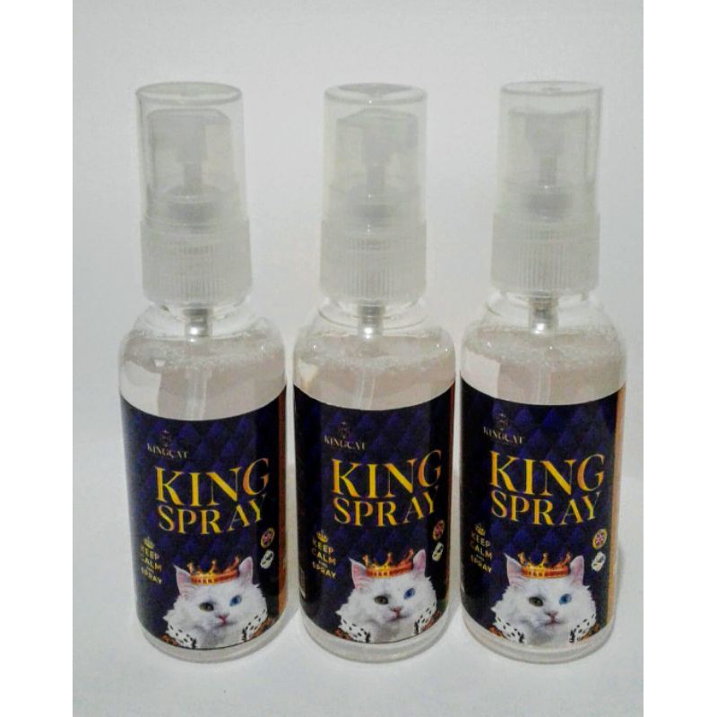 Jual King Spray Cat 60ml Obat Jamur Kingspray Kucing Anjing