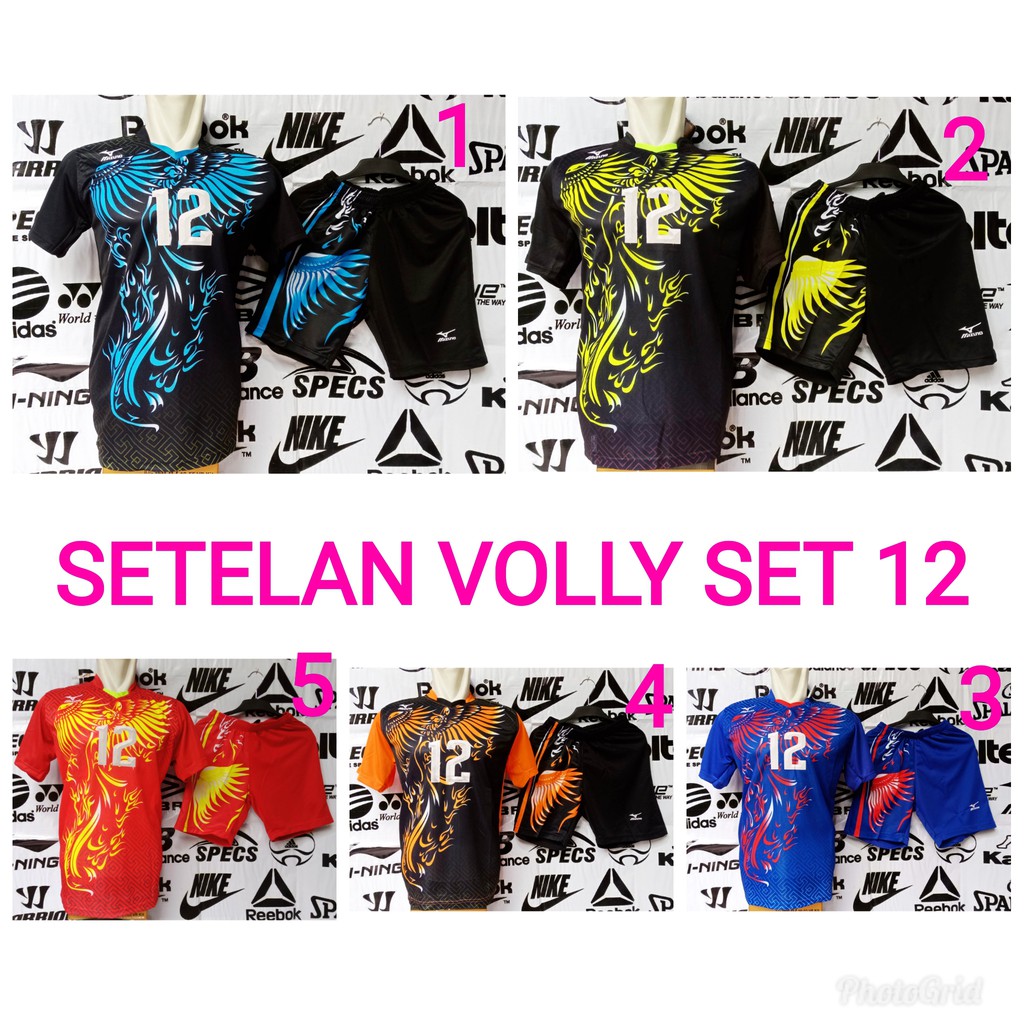 Jersey volleyball mizuno clearance batik