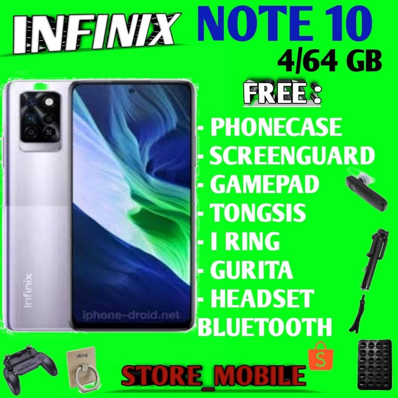 infinix note 10 4 64