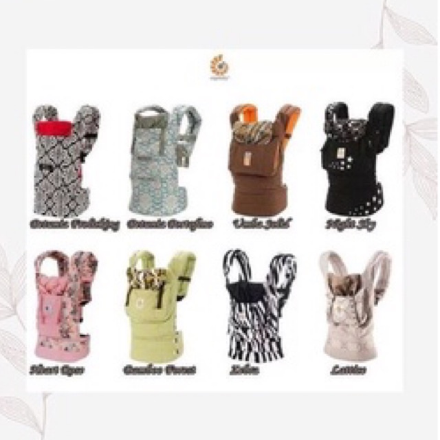 Jual ergo baby outlet carrier kw