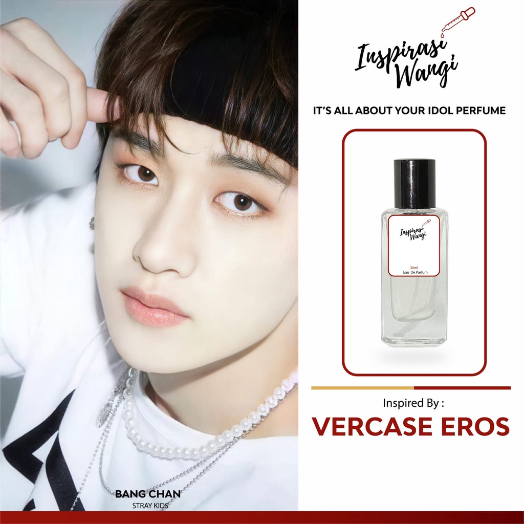 VERSACE EROS PARFUM BANG CHAN STRAY KIDS