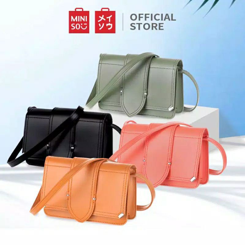 Harga tas miniso sales sling bag