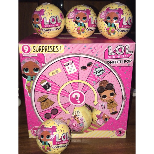 Harga lol surprise store confetti pop