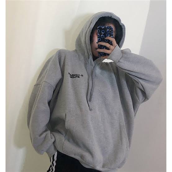 Oversized best sale hoodie korea