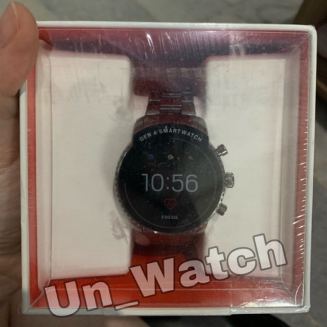 Jual Fossil Explorist Smartwatch Smoke Grey BQD1001 100 Original Receipt Shopee Indonesia