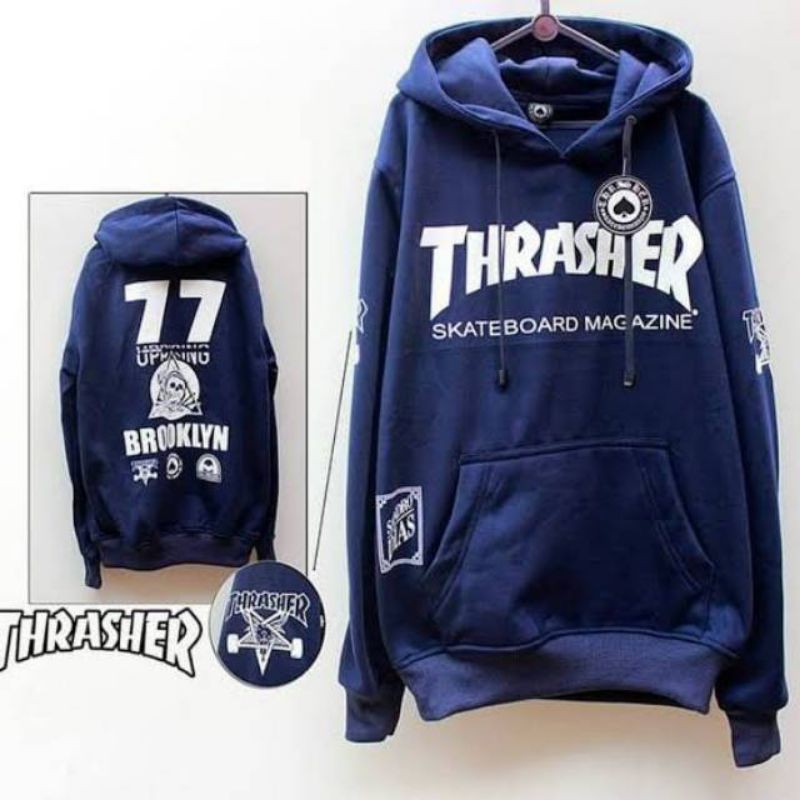 Thrasher brooklyn best sale 77 hoodie