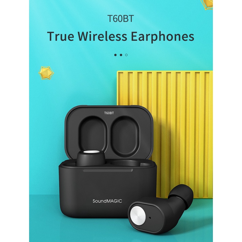 Jual SoundMAGIC T60BT True Wireless Earbuds Bluetooth Headphones