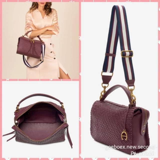 SOLD Etienne Aigner Irena Satchel authentic