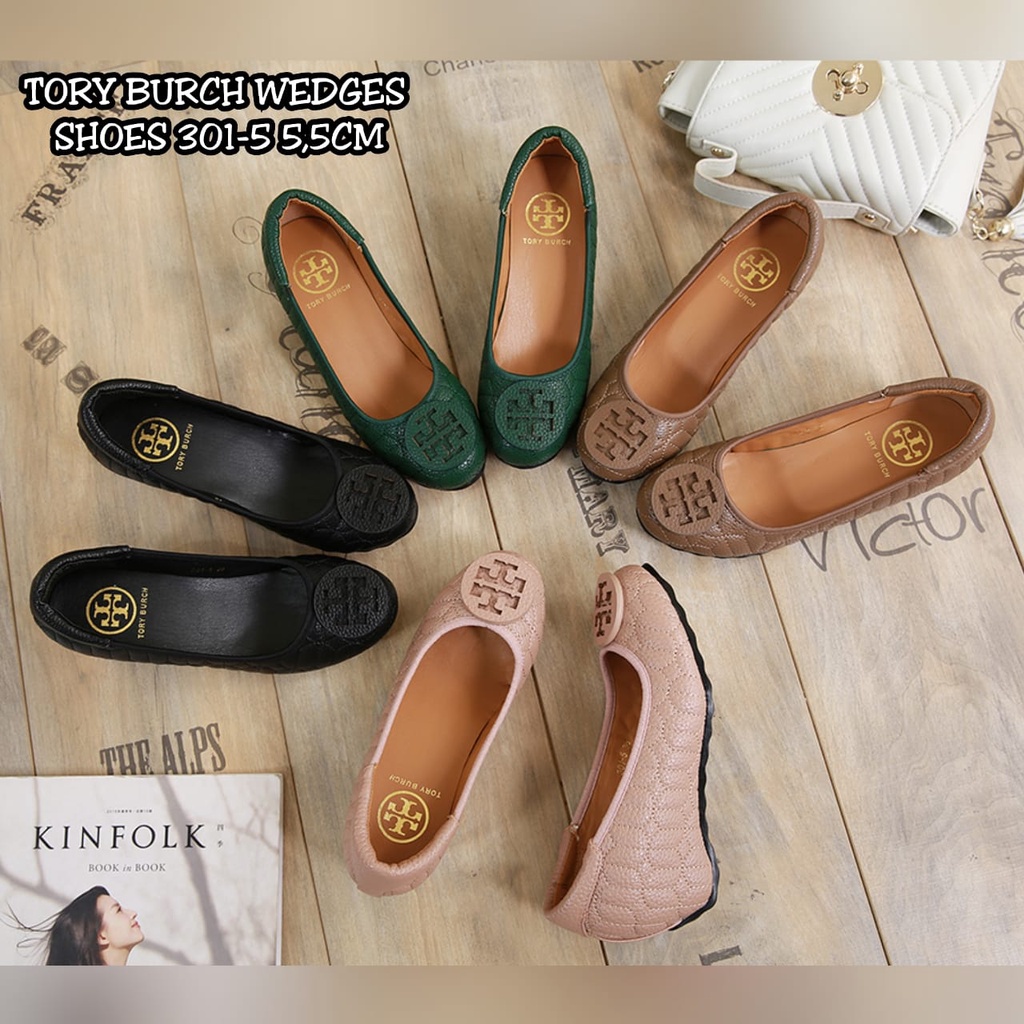 Sepatu tory burch wedges new arrivals