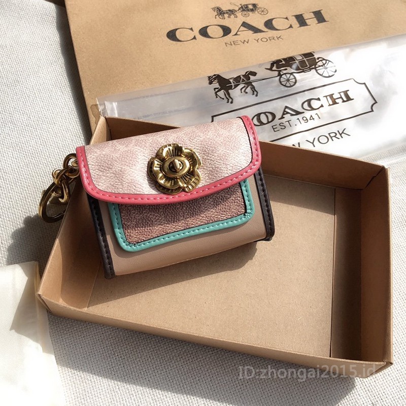 Coach mini discount parker bag charm