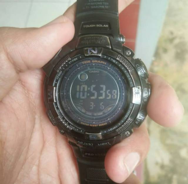 Jam Tangan Casio Protrek PRG 130Y Bekas Prelove Preloved