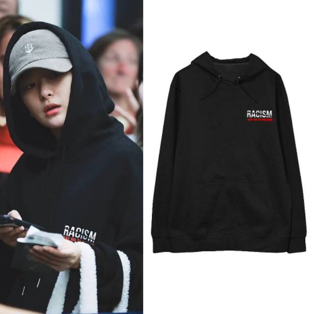 No best sale racism hoodie