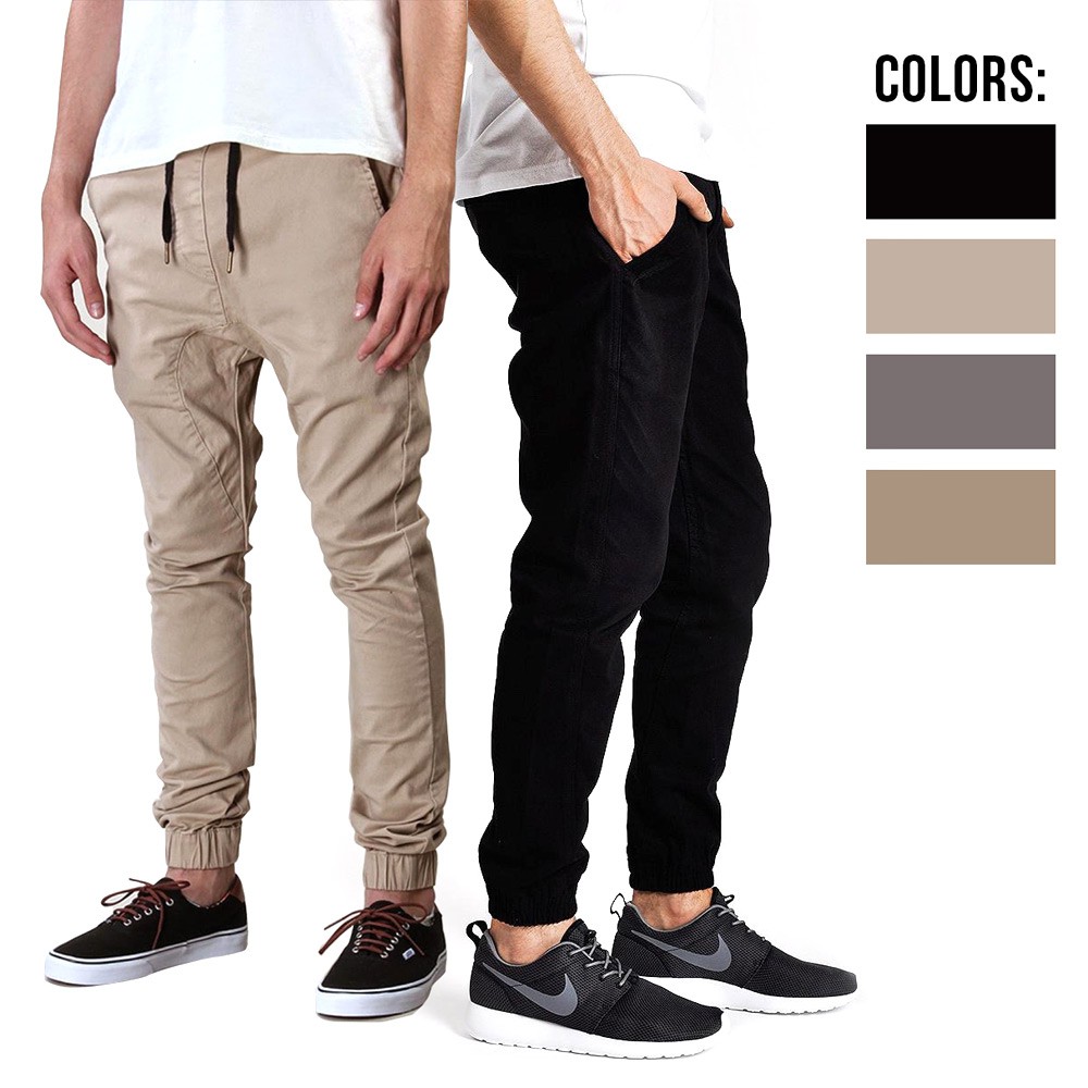 Celana chino sales jogger