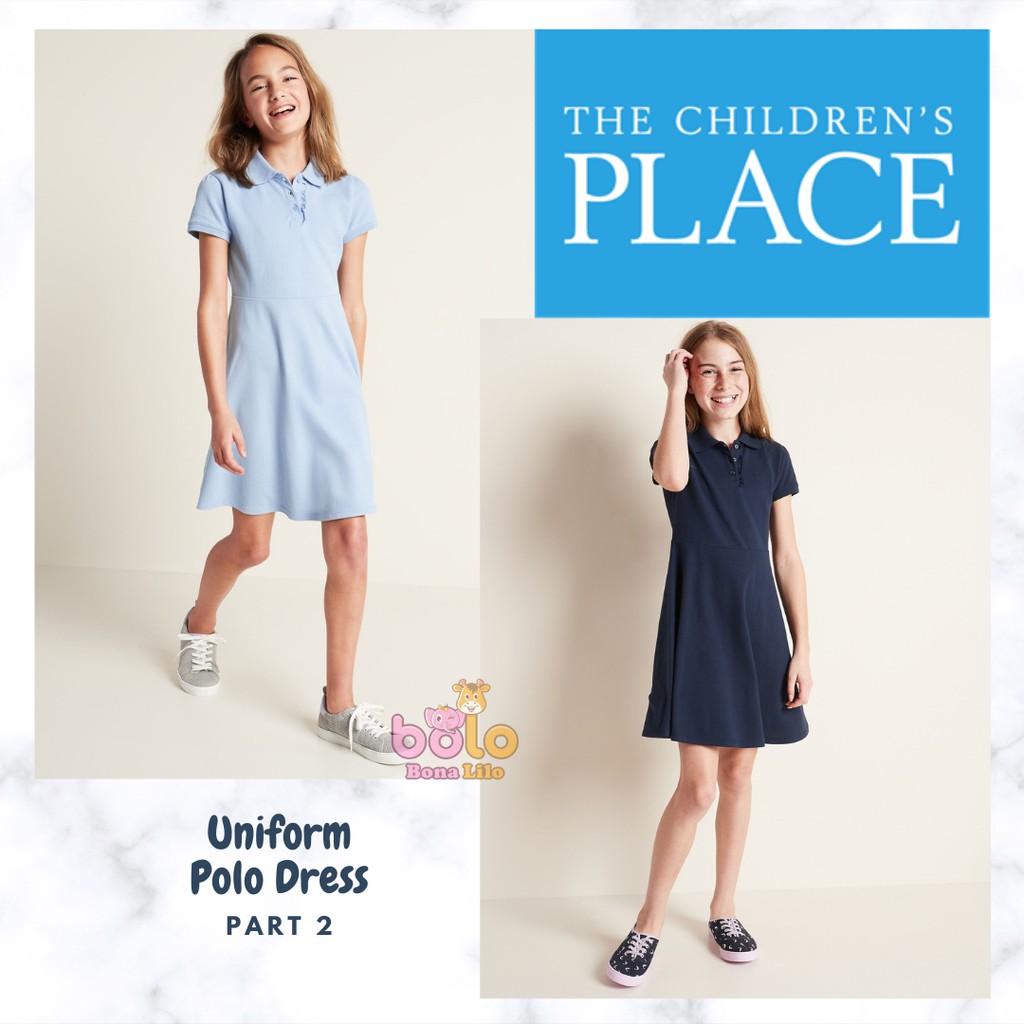 Jual Uniform Polo Dress Anak Children Place Part 2 DS006