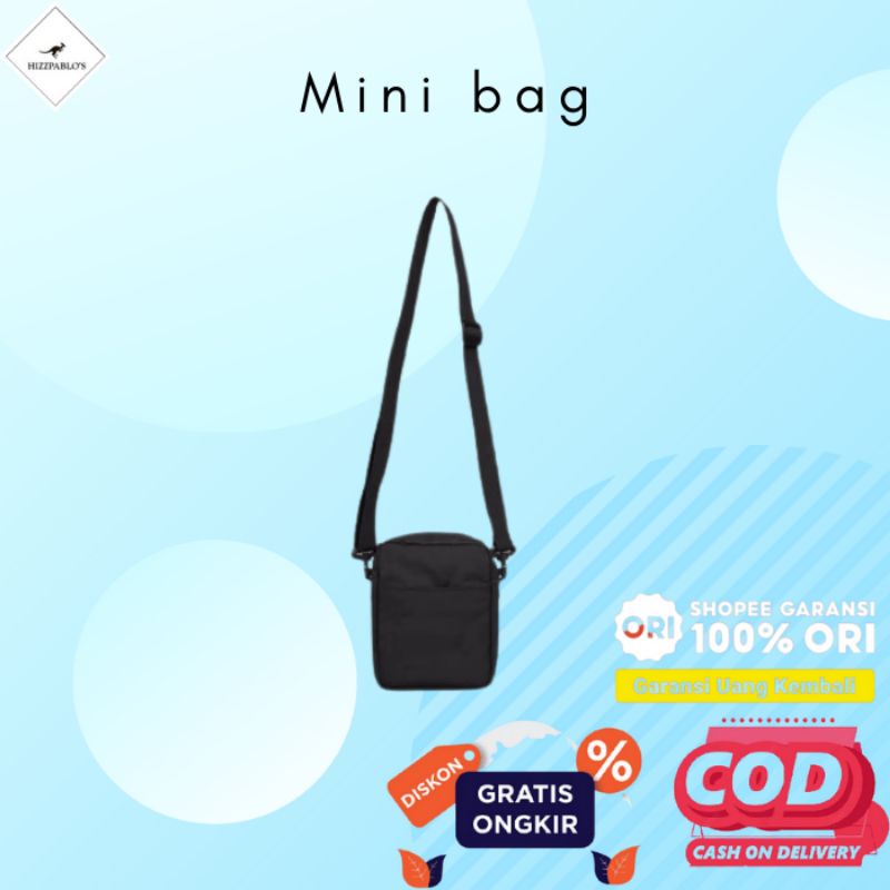 TAS POLOS MULTIFUNGSI TAS PRIA MULTIFUNGSI TAS PRIA TAS SELEMPANG POLOS TAS MINI SLINGBAG POLOS MINI