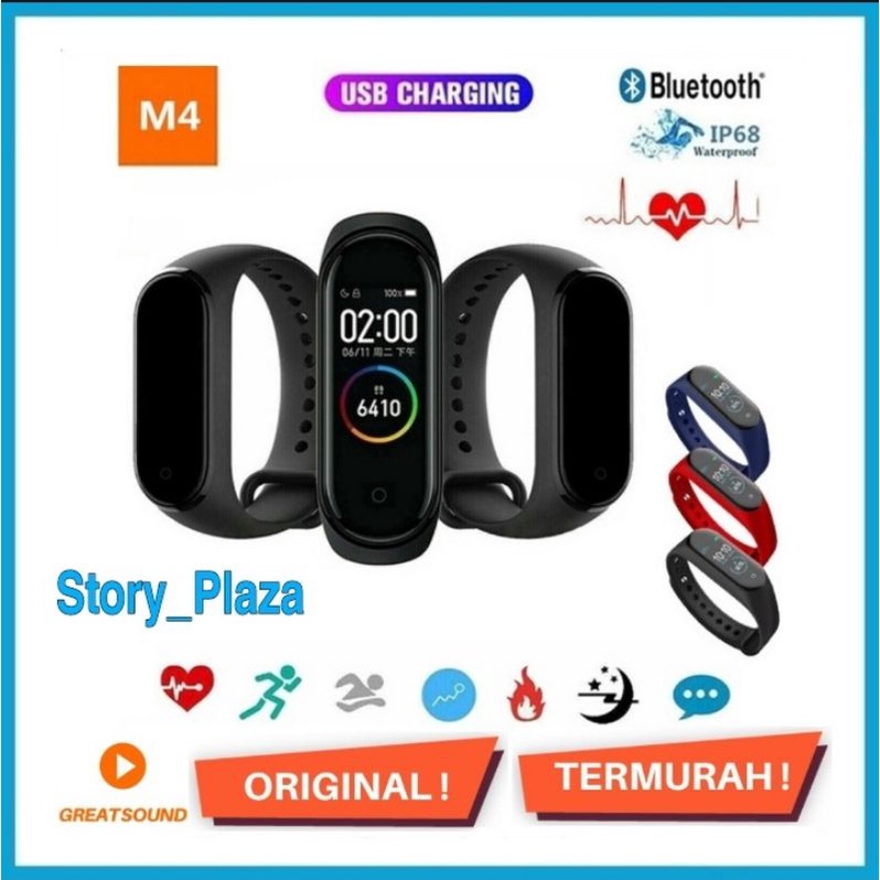 Harga jam best sale smart bracelet m4