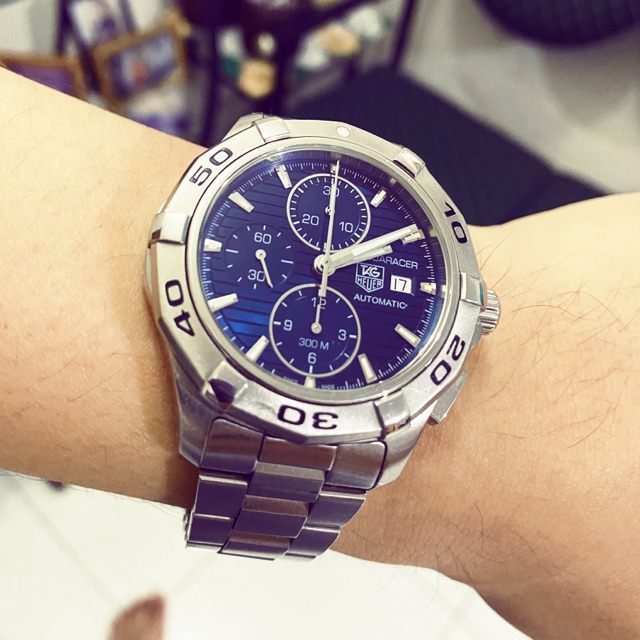 Tag heuer aquaracer calibre 16 blue hot sale