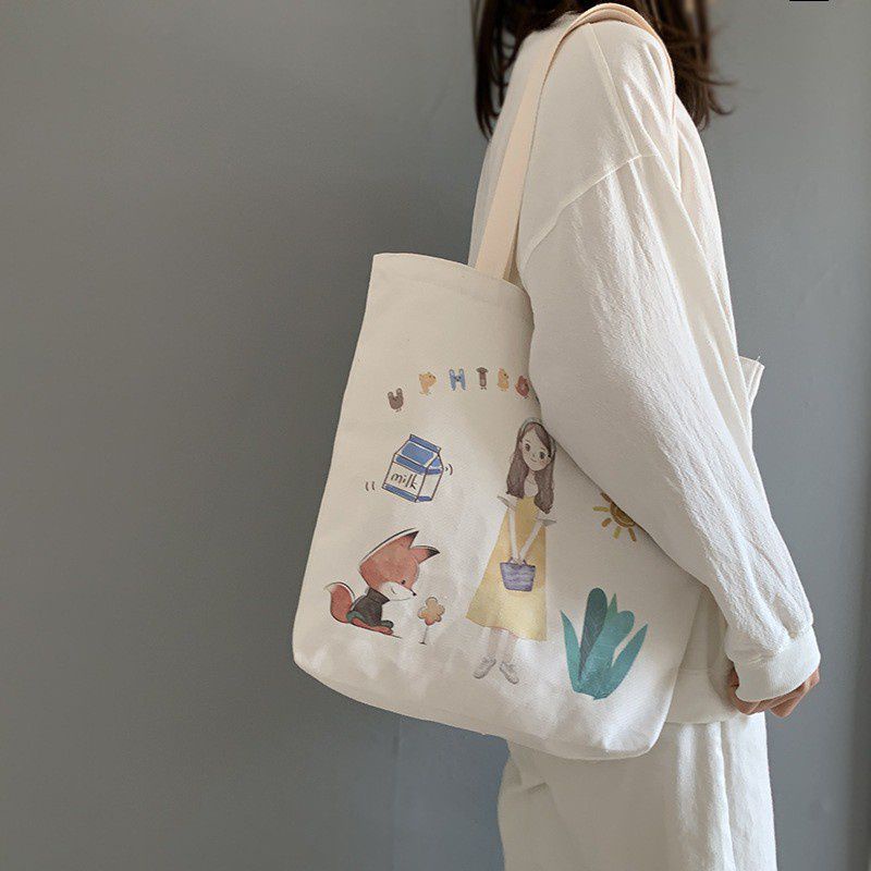 Tote bag kanvas shopee new arrivals