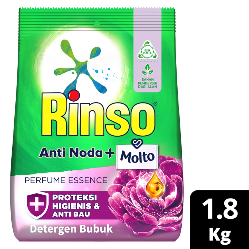 Jual RINSO Detergen Anti Noda Molto Perfume Essence 1.8 kg