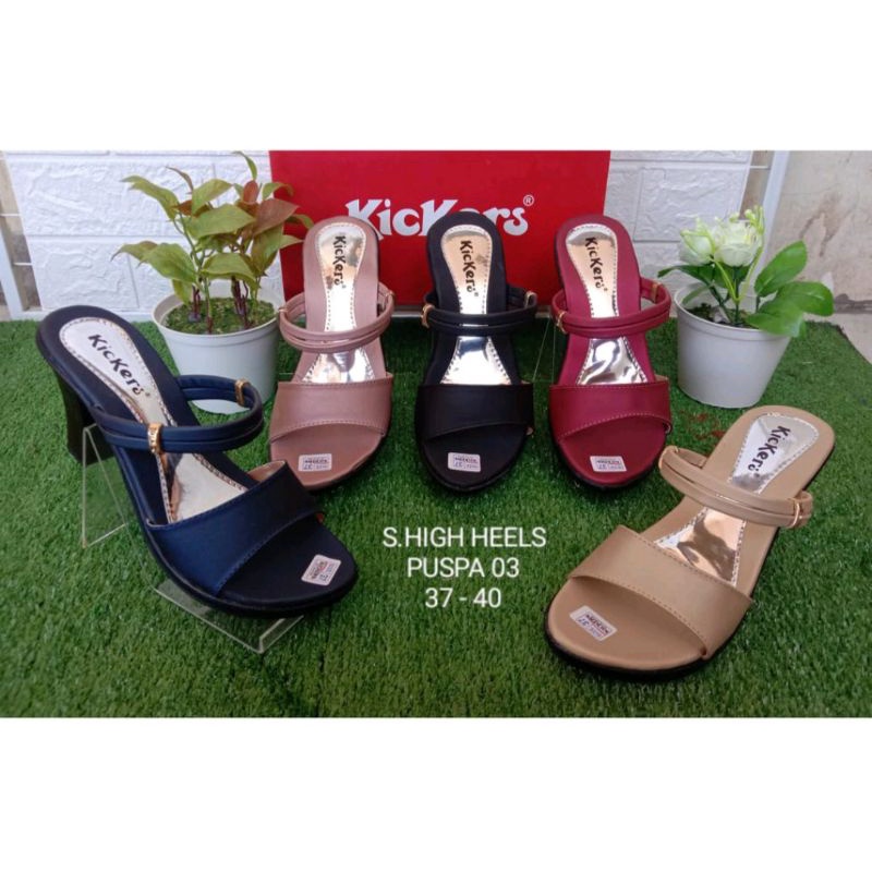 Kickers on sale high heels