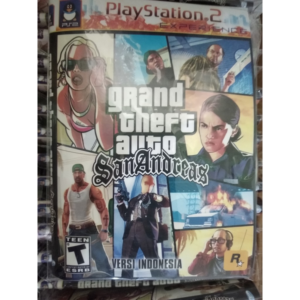 Jual Grand Theft Auto San Andreas PS2 Original - Kab. Badung