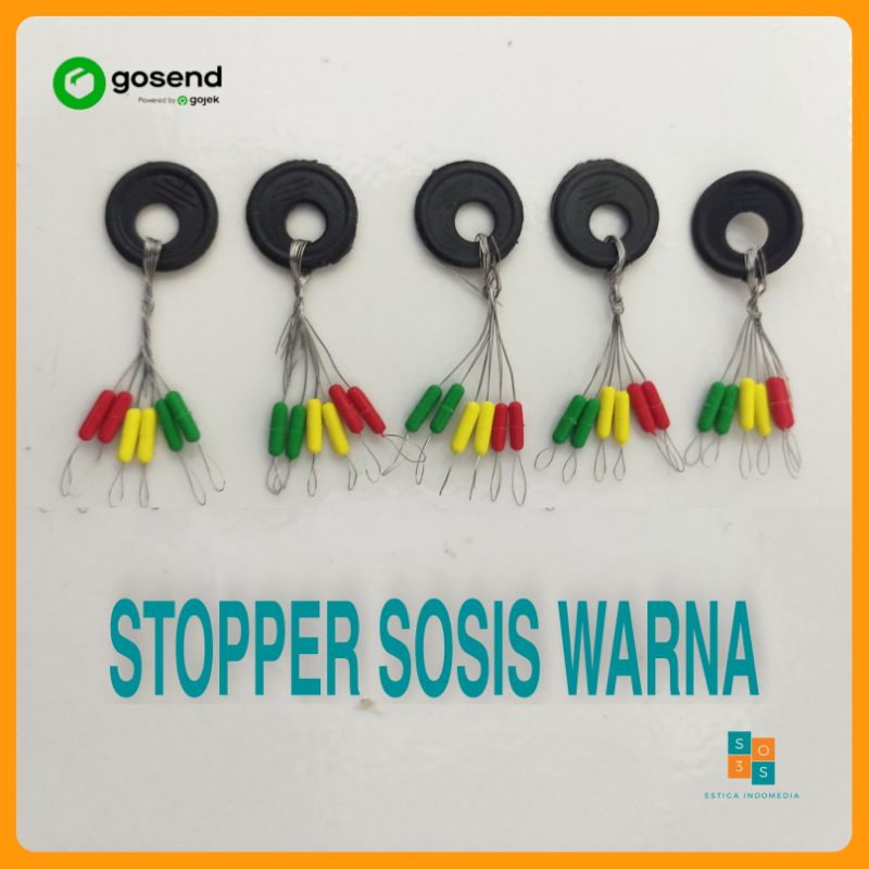 Jual Aksesoris pancing STOPPER CATFHIS MODEL SOSIS Ukuran SS-LL - M - Kota  Tangerang - Bandar Pancing Online