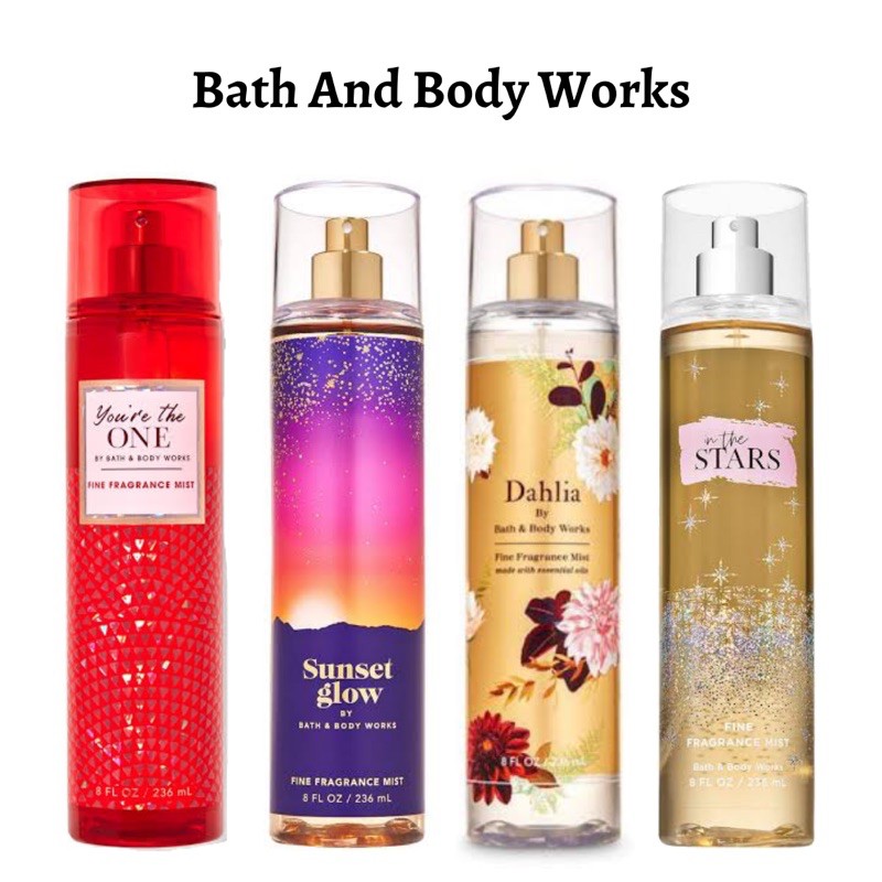 Best seller bbw online body mist