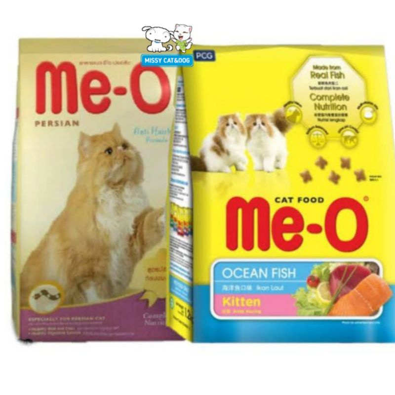 Meo kitten dry store food