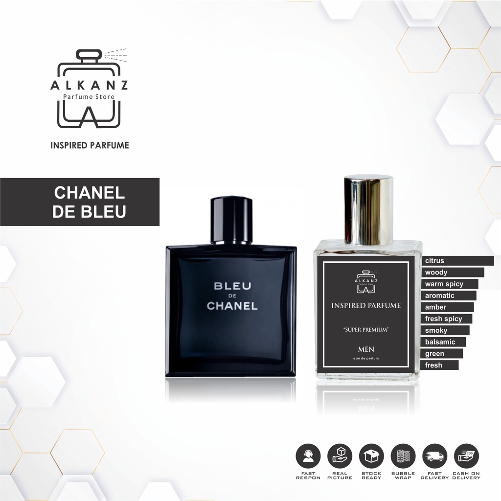 Jual Inspired Parfum Bleu De Chanel EDP Parfume Farpum Farfum Minyak Wangi  Tahan Lama Pria Cowok Laki EDP
