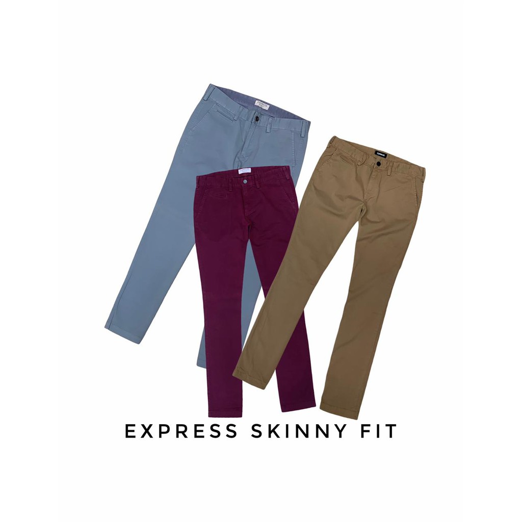 Express chinos hot sale skinny