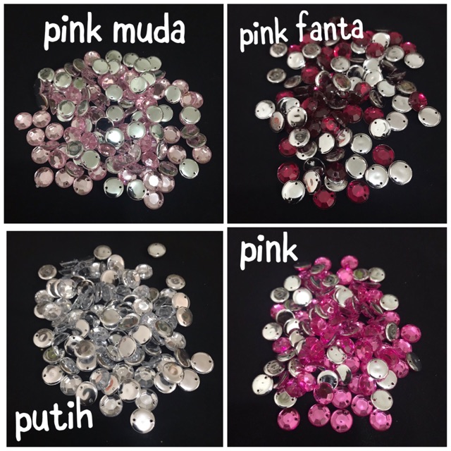 PAYET MOTE MOTE/MANIK MANIK / BATU BATU bentuk bulat 6mm isi 410 & 200 pc