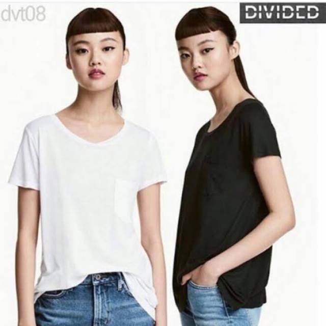 divided basic t shirt