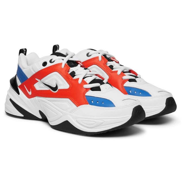 Nike m2k store tekno red blue