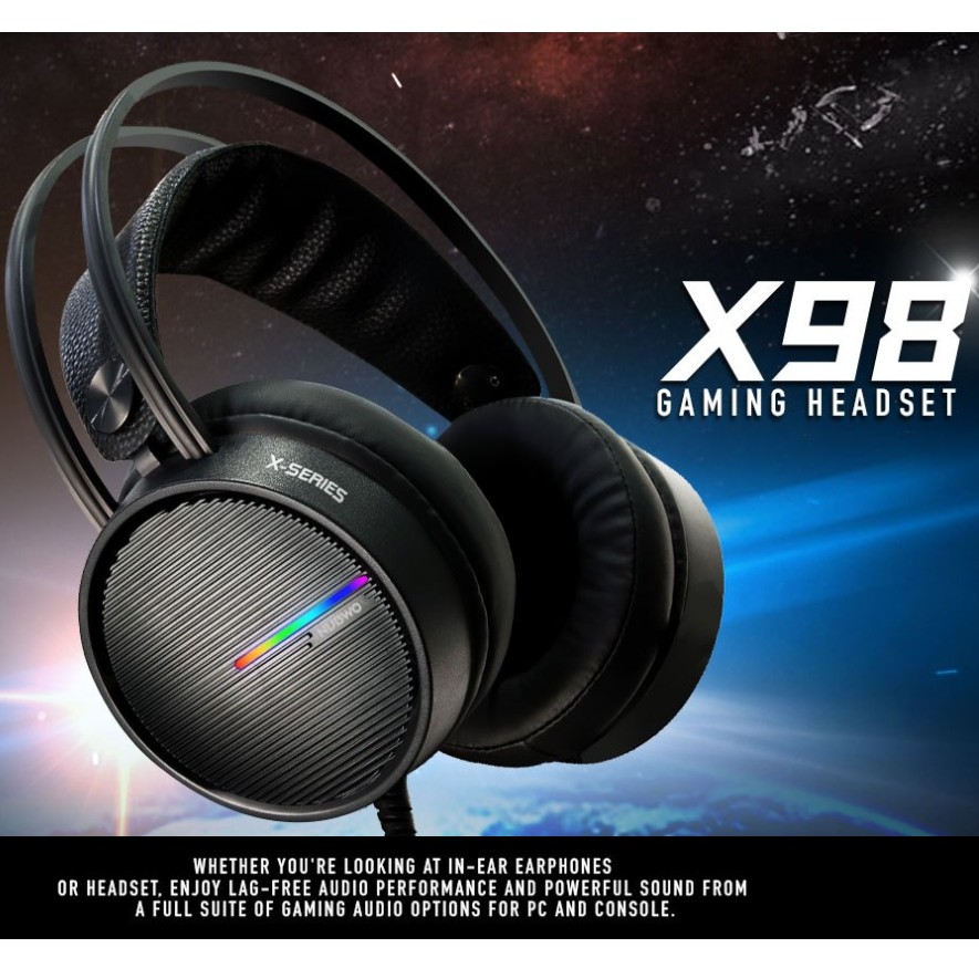 Nubwo x98 gaming online headset 7.1 virtual surround