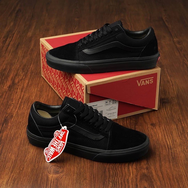 Harga vans old skool clearance full black