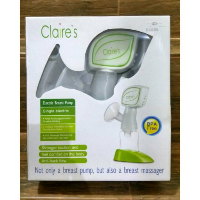 Claire's electric breast on sale pump