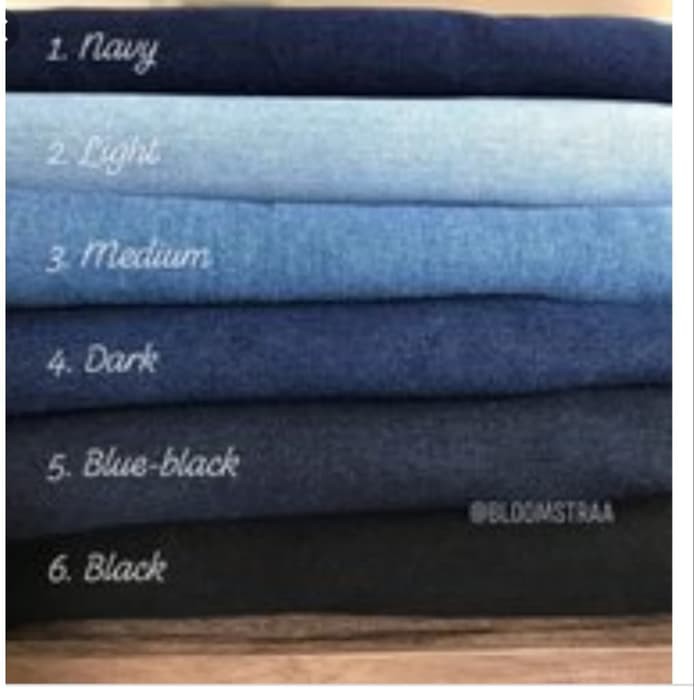 Jual kain hot sale denim selvedge